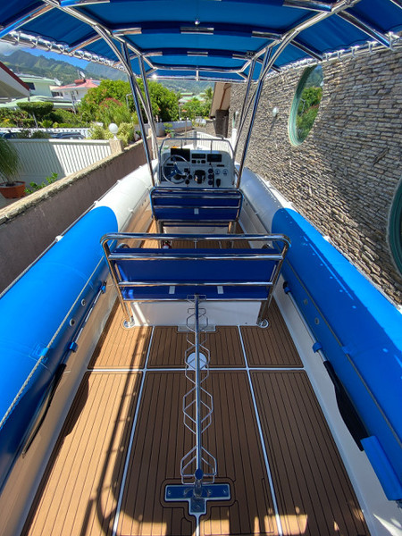 Moorea whale snorkeling trip Large Boat