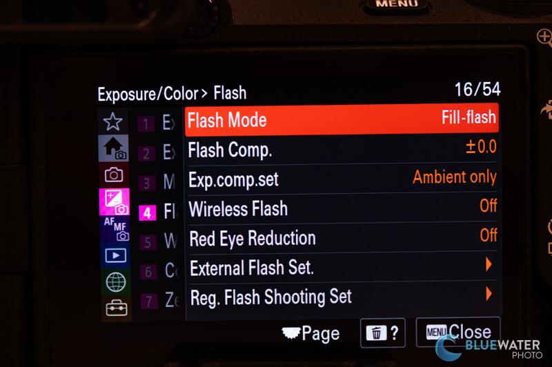 Sony a6700 flash settings Sony a6700 flash settings