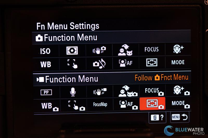 sony a6700 fn menu customization sony a6700 fn menu customization